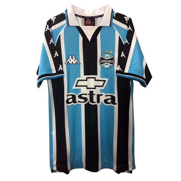 Camiseta Grêmio 1ª Retro 2000 Azul